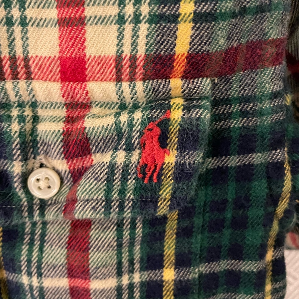 Polo by Ralph Lauren Boys Multicolor Plaid Shirt - Picture 4 of 4